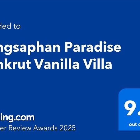 Bangsaphan Paradise Bankrut Vanilla Villa Dış mekan fotoğraf